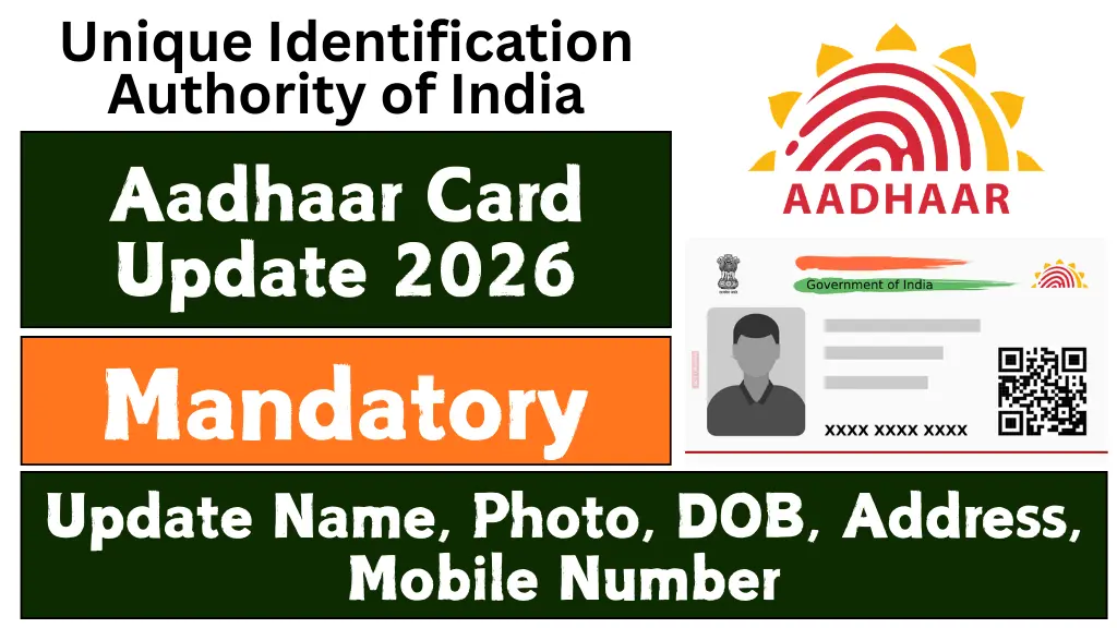 Aadhaar Card Update 2026